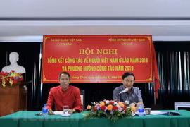Vietnamese nationals in Laos promote solidarity