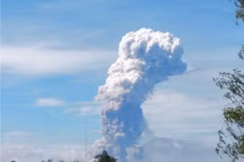 Indonesia’s island hit by volcano eruption after quakes, tsunami