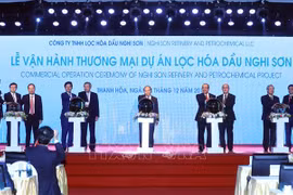 Nghi Son oil refinery-petrochemical plant begins commercial operation