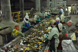 Sorting garbage key to treatment