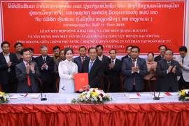 Vietnam implements biggest mining project in Laos