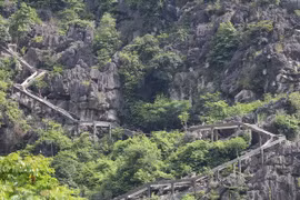 Illegal walkway at Trang An heritage site removed 
