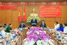 President urges Ba Ria-Vung Tau to use resources effectively 