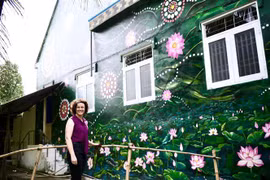 Vietnam-Australia Mural Village launched in Dong Thap