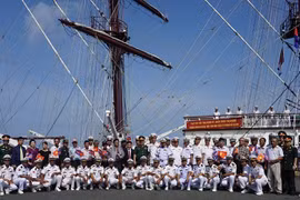 Vietnam People’s Navy ship visits Cambodia