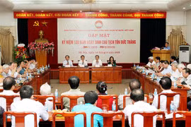 Get-together marks 130th birthday of President Ton Duc Thang 