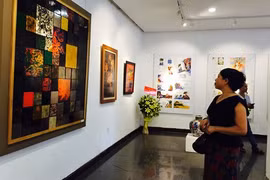 Painting exhibition in Hanoi marks National Day 