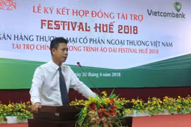 Vietcombank becomes bronze sponsor for Hue Festival 2018