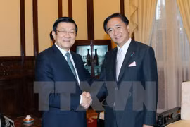 President greets Governor of Japan’s Kanagawa prefecture 