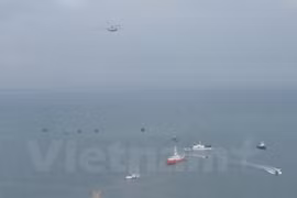 Largest-ever aviation rescue drill practised in Nghe An 
