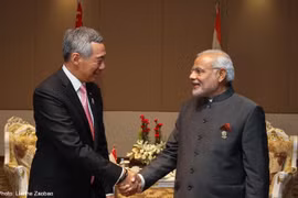 Singapore, India lift ties to strategic partnership