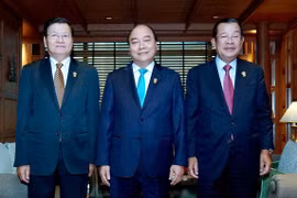Vietnamese Prime Minister meets with Lao, Cambodian counterparts