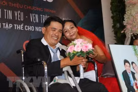Mass wedding held for couples with disabilities in HCM City
