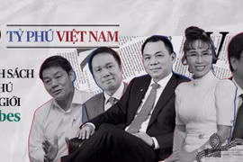 Five Vietnamese among world’s richest: Forbes rankings