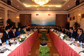 HCM City, Vientiane leaders share Party work experience 