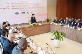 Foreign Ministry hosts meeting with ambassadors from Africa-Middle East 