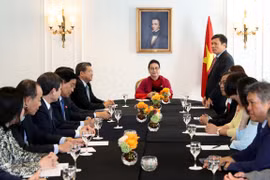 NA Chairwoman meets leaders of Vietnamese associations in Europe