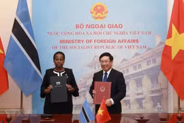 Deputy PM, Botswana Foreign Minister hold talks 