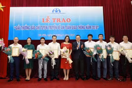 Winners of 2018 national press award on traffic safety named