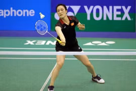 Vietnamese female player beats No 15 seed at world badminton champs