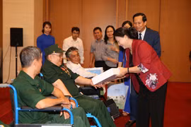 Parliamentary leader hails war invalids’ continued dedication