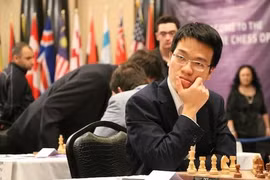 Liem draws, Son wins at FIDE Grand Swiss in England