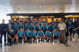 U18 team heads to Japan for training camp 