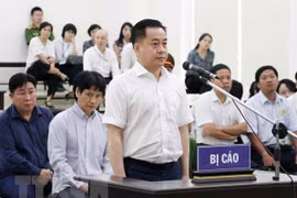 Appeal trial held for former public security officers