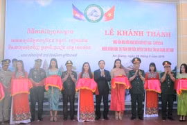 Vietnam-Cambodia border friendship cultural house inaugurated 
