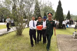Remains of 18 Vietnamese martyrs reburied in Thanh Hoa 