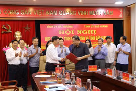 Hai Duong province boosts cooperation with neighbouring Bac Giang