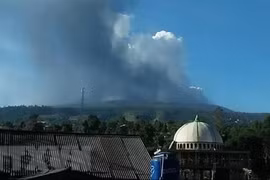 Indonesia bans activities around Volcano Merapi