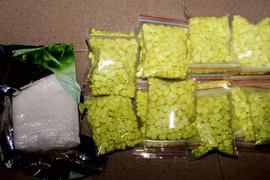 An Giang: Five seized in major cross-border drug trafficking ring