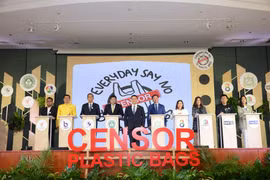 Thailand: TV stations join no single-use plastic bags campaign