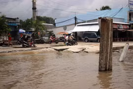 Erosion pushes Ca Mau’s eastern coast to emergency status