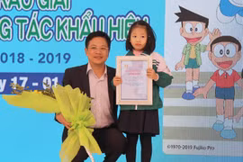 Hanoi first grader wins traffic safety slogan contest