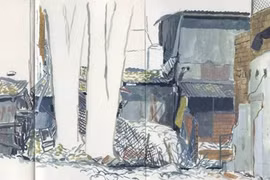 Art exhibition features works by French, Vietnamese artists