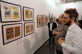 Exhibition introduces traditional, contemporary Dong Ho paintings