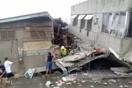Strong earthquake shakes southern Philippines