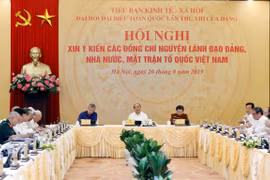 Sub-committee pools former leaders’ opinions for next Party congress