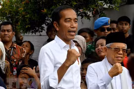 Indonesian election: Widodo makes victory speech