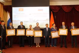 Russians honoured for help with Uncle Ho’s remains maintenance