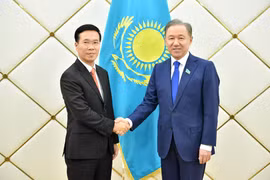 Politburo member Vo Van Thuong visits Kazakhstan 