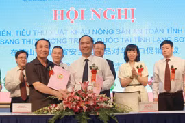 Son La boosts farm produce export to China
