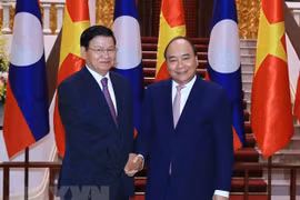 Vietnam-Laos relations of special solidarity enjoy substantive progress