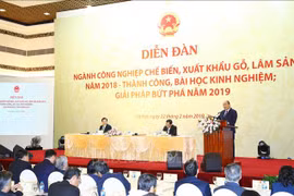 Wood, forestry exports must surpass 11 billion USD in 2019: PM