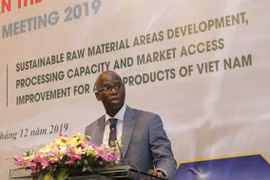 Meeting talks sustainable development of agricultural material areas