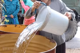 Nearly 10,000 households in Tra Vinh lack fresh water 