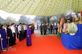 Tay Ninh ceremony lays martyrs’ remains from Cambodia to rest
