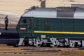 DPRK Chairman’s train arrives in China en route to Vietnam 